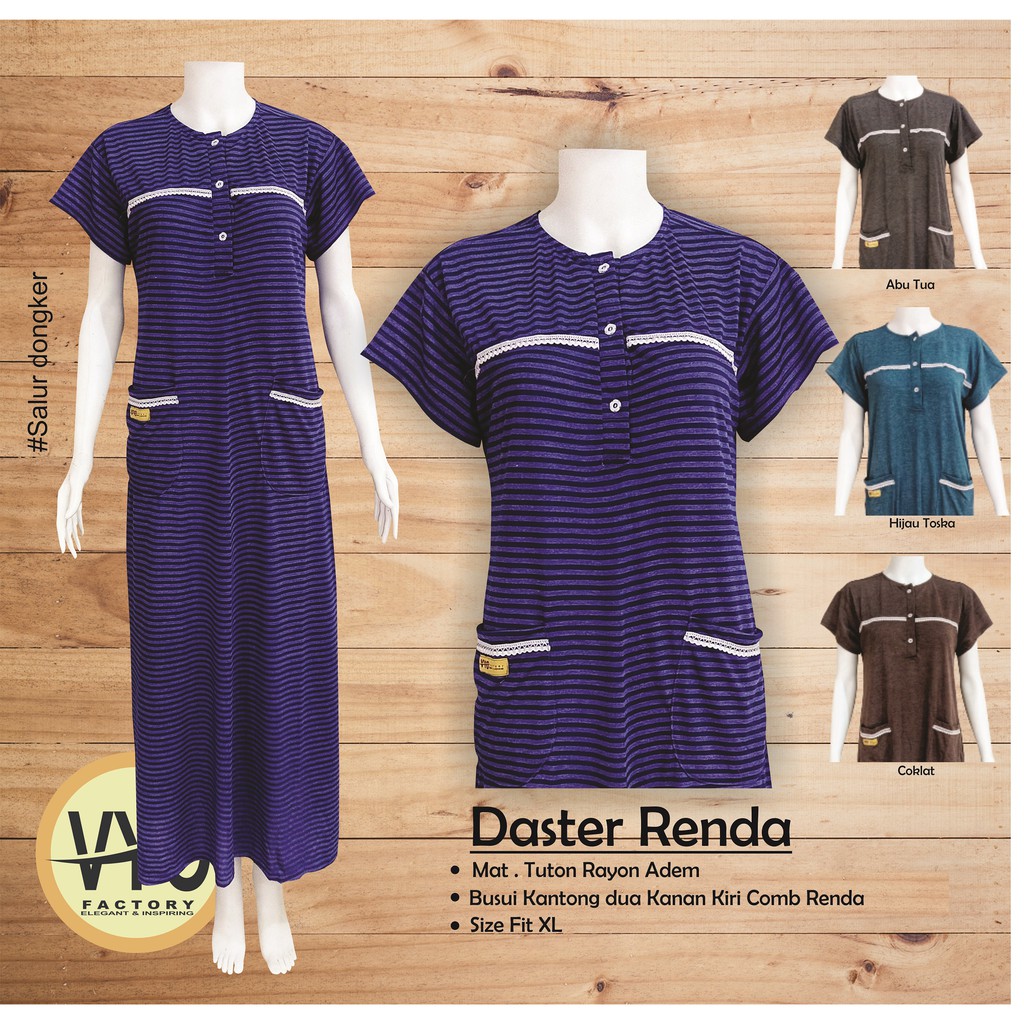 DASTER KAOS / DASTER RUMAHAN / DASTER RENDATERBARU / BAJU DASTER KEKINIAN /BAJU DASTER KEKINIAN MURA