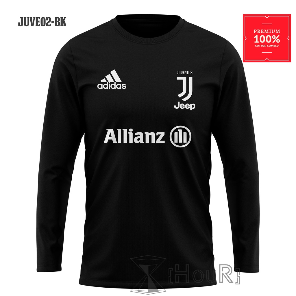 JUVENTUS TSHIRT BAJU BOLA CLUB JUVE LENGAN PANJANG KAOS BOLA JUVE PRIA WANITA BIG SIZE ALL SIZE