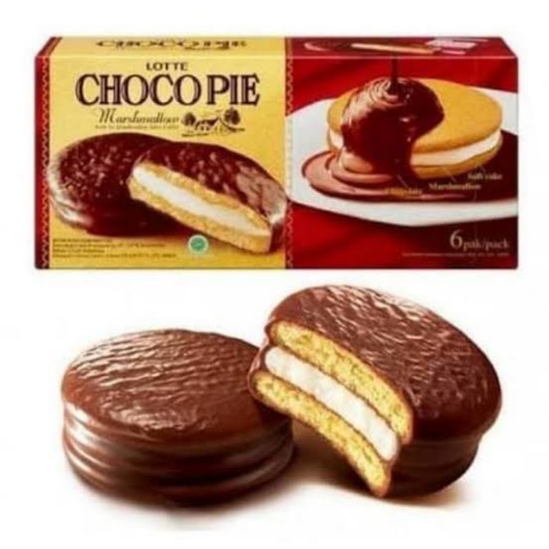 

CHOCO PIE 1 PACK ISI 12