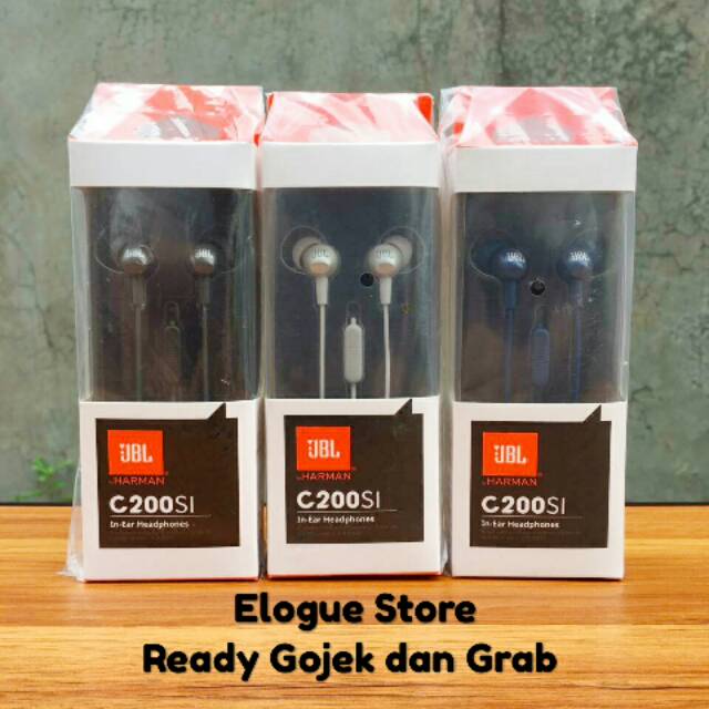 Earphone Handsfree Headset JBL c200 c 200 C200SI C200 SI
