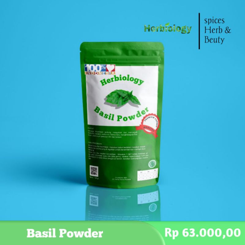 Basil powder/bubuk daun kemangi