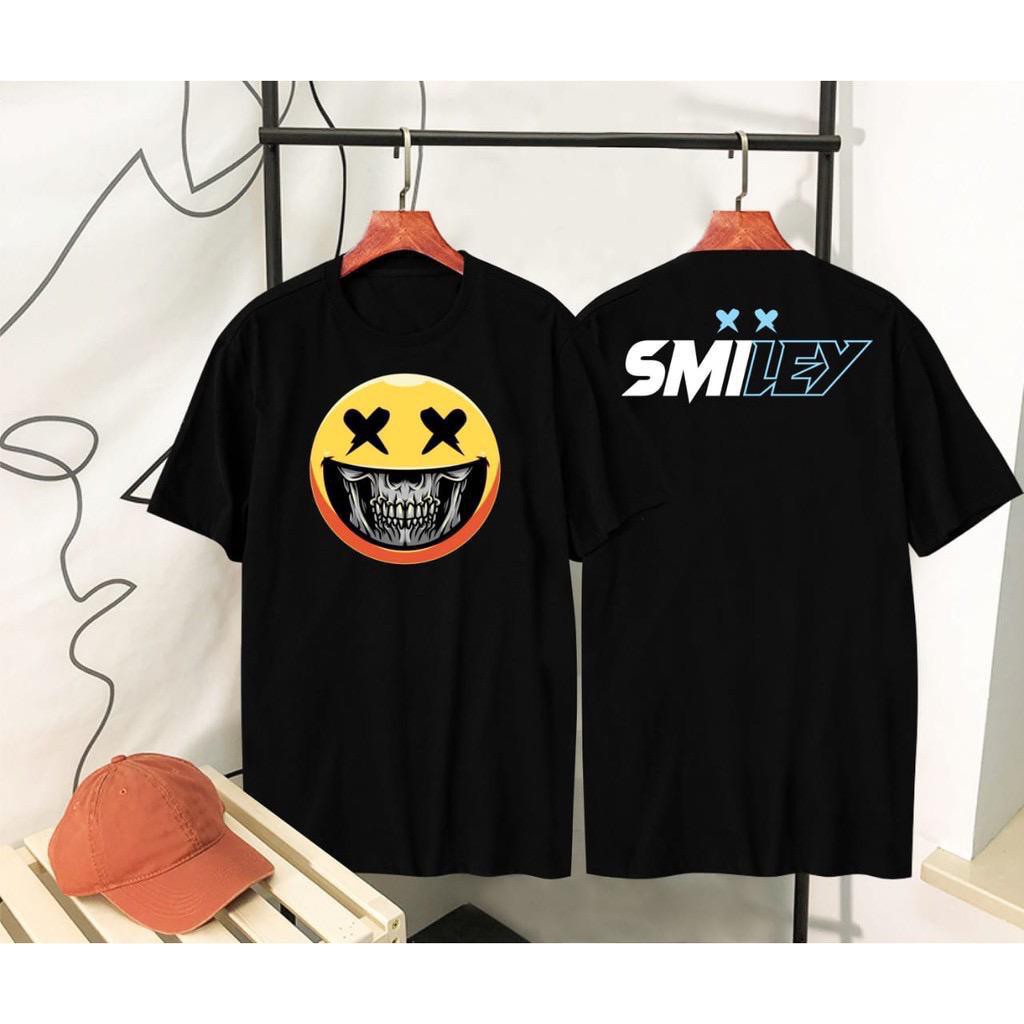 KAOS PRIA II KAOS DISTRO II TSHIRT PRIA SMILEY