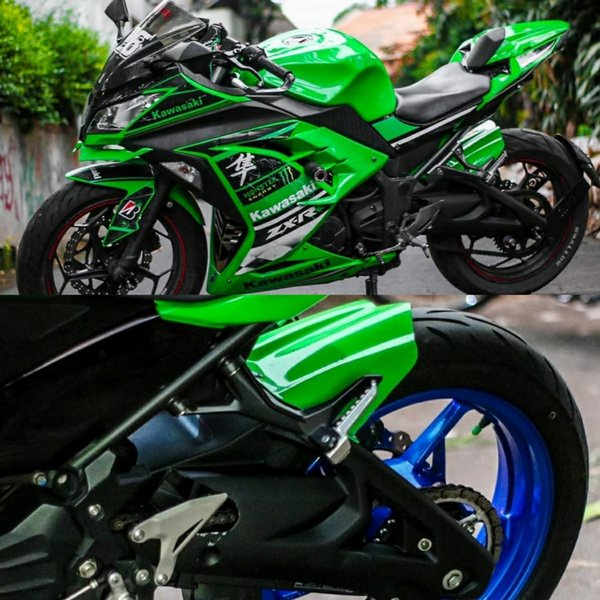 Readyy cover arm ninja250 hugger ninja 250 cover arm ninja 250 huger arm ninja250 kondom arm cafer