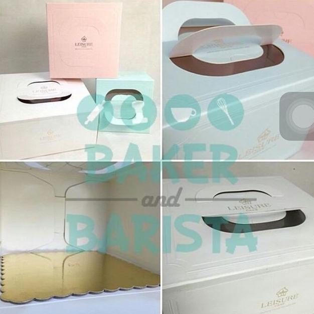 

Premium Cake Box Leisure 8inch (For 20cm Cake) / Kotak kue 8inch bakernbar99 Murah