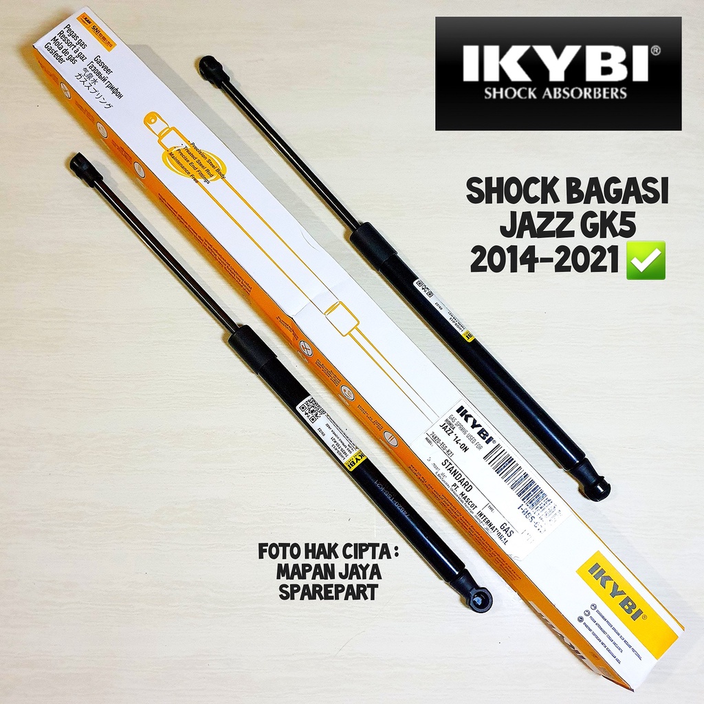 HIDROLIK PINTU BELAKANG - SHOCK BAGASI ALL NEW JAZZ GK5 2014 2021 IKYBI