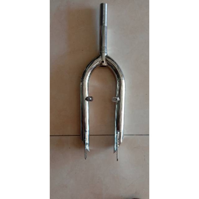 FORK BMX V- Brake, Fork BMX crome bisa untuk frame mini 20 minion 20