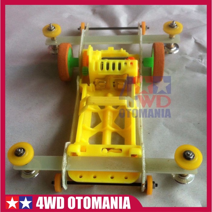 Hemat Tamiya # Mini 4Wd Speed Nascar Full Bearing (Rakitan Baru) Gilaa