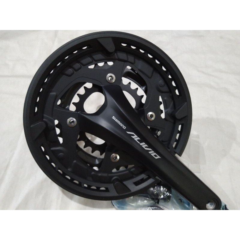 CRANK SHIMANO ALIVIO TRIPLE 48T FC4060 - CRANKSET ALIVIO 48T 170MM TRIPLE