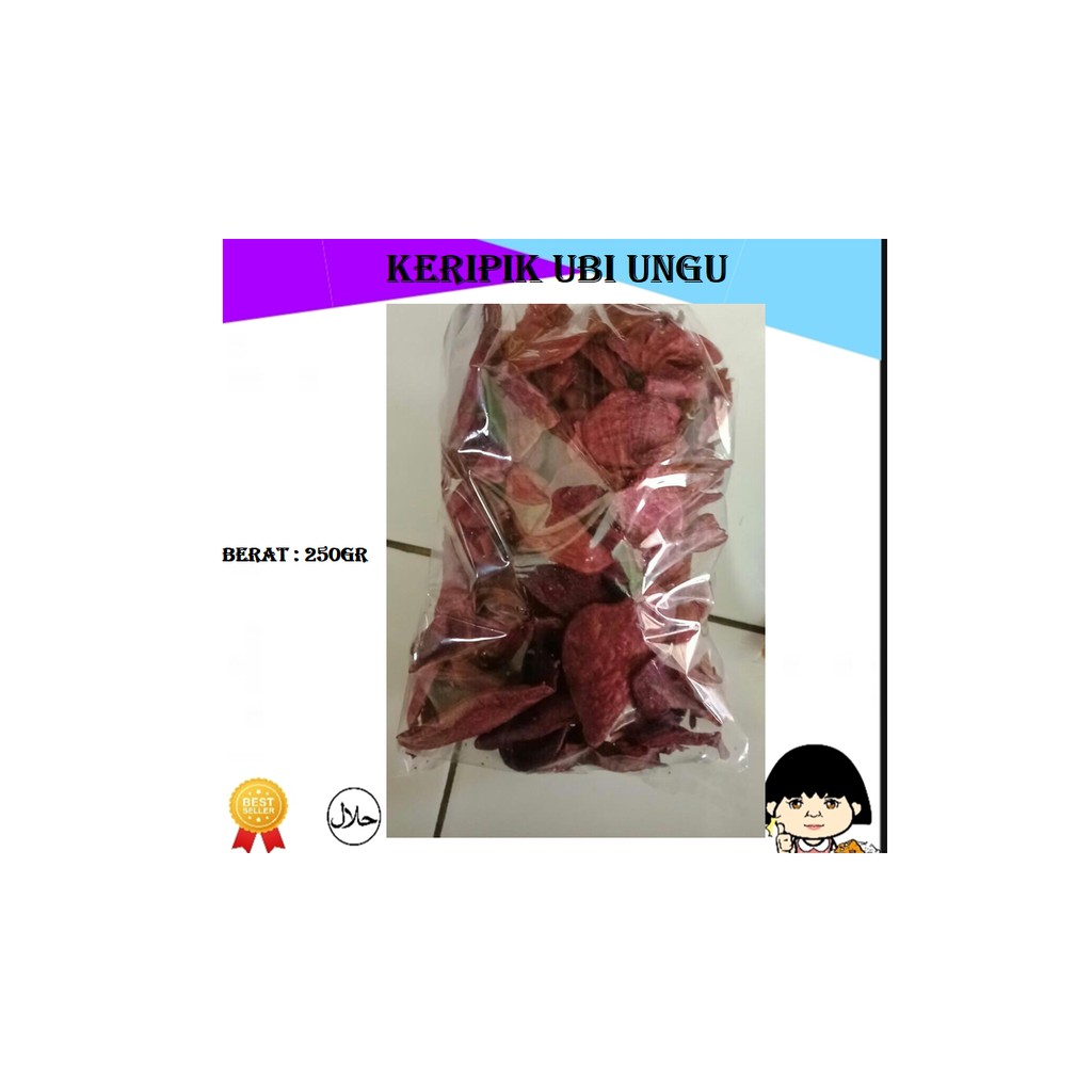 

keripik ubi ungu