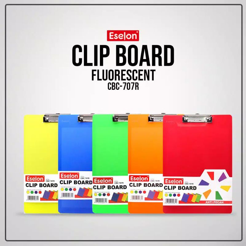 CLIPBOARD PAPAN UJIAN KARAKTER / TEPLEK UJIAN