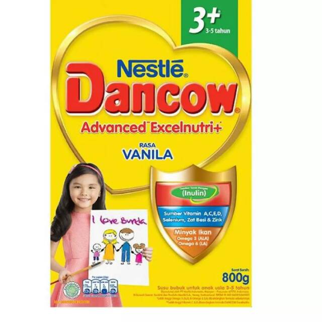 

Dancow 3+ vanila 800g