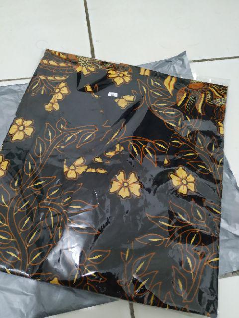 Bswart Batik Hrb026 Kenongo Hem Pendek Padi Pekalongan M L Xl Batik Pria Murah Modern Grosir