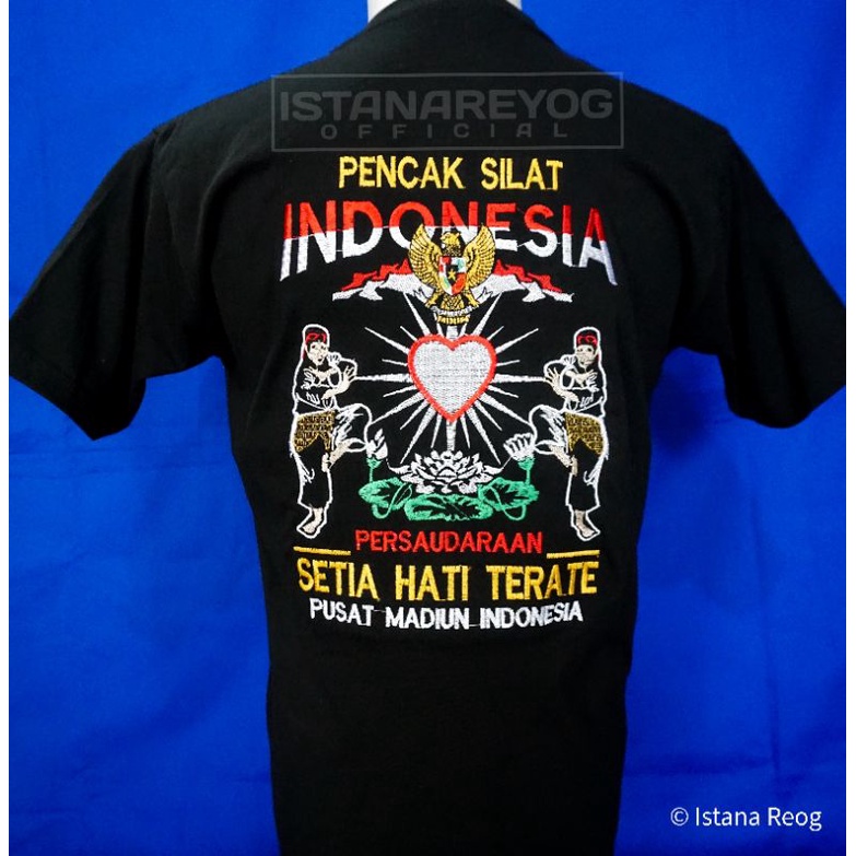 KAOS PSHT BORDIR 004 / JEMPER PSHT / SETIA HATI TERATE / SAKRAL WARGA PSHT / KAOS WARGA PSHT / KAOS JEMPER SETUA HATI / KAOS TERATE