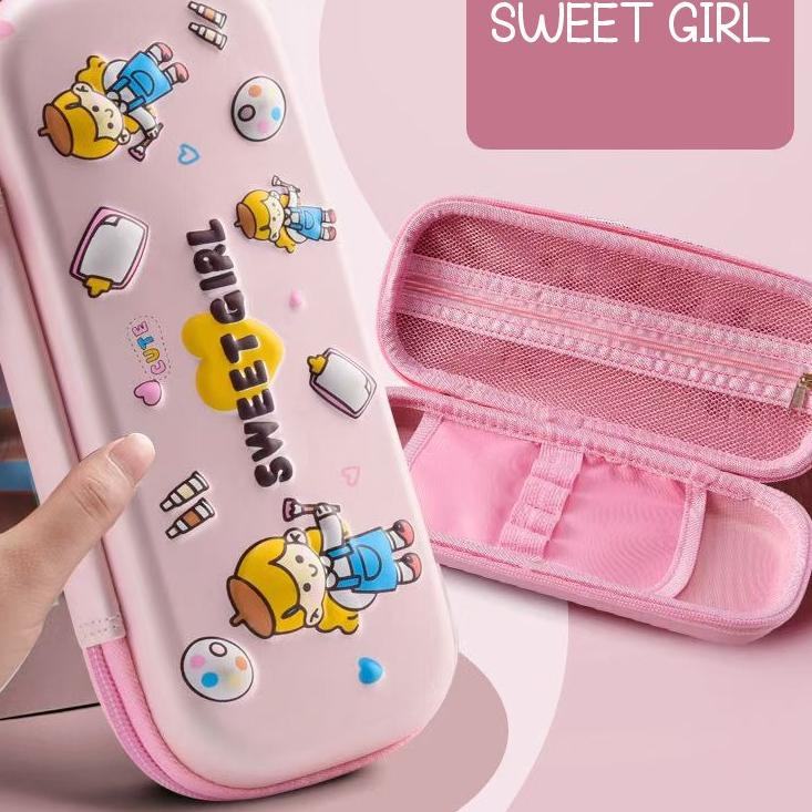 

Berkualitas Kotak pensil 3D timbul Unicorn motif timbul Tempat pensil Pencil Case Kado Ultah Anak hadiah ulang tahun anak perempuan kotak pensil rabbit ホ