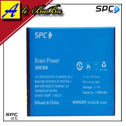 Baterai Handphone SPC SII Selfie SPC S6 Batre HP SPC SII Selfie Battery PSC S6 Batu Batre SPC SI