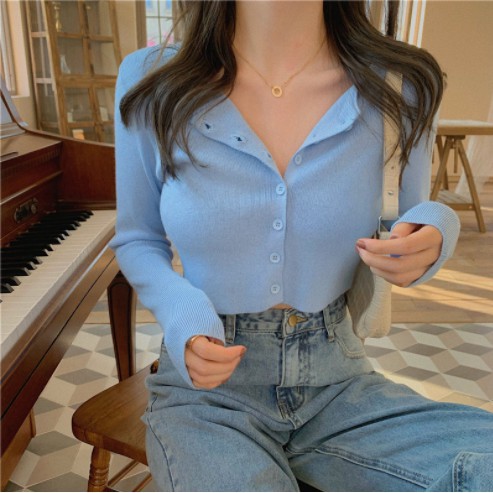 ANGEL shirt crop Rib