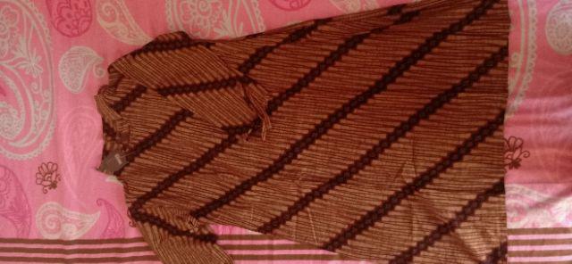 Batik Tunik Sogan Serut Rismaya Apsari Dress // Tunik Sogan Serut