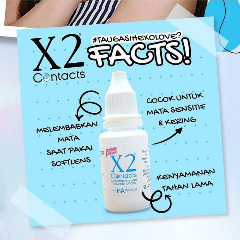 Tetes Mata X2 15ml / Obat tetes mata x2 15ml