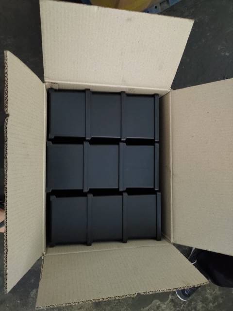 Box plastik susun Per 9pcs ukuran 20,5 x 13 x 10cm Mono Rako Sedang Box Organizer Rak Susun Plastik Ukuran Sedang