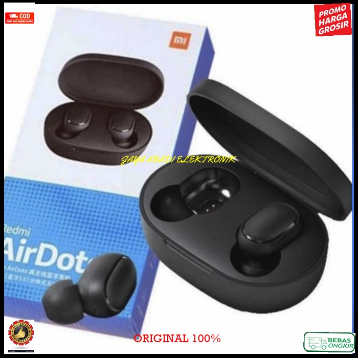 J357 HEADSET BLUETOOTH TWS EARPHONE AIRDOTS WIRELESS EARBUD BASIC WIRELES EARPHONE STEREO SPORT BAS 