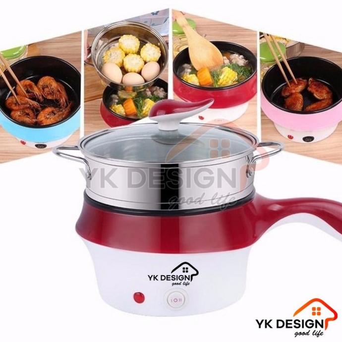 J'912 Yk Design Panci Elektrik Penggorengan / Panci Listrik Glazezolshop