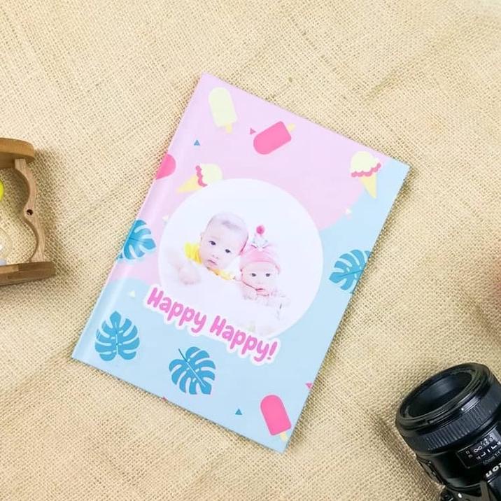 (P4A8) [BISA COD] Cetak album foto / Photo Book / Foto Majalah Ukurna 21*15 Cm 16 Halaman //Shoping@
