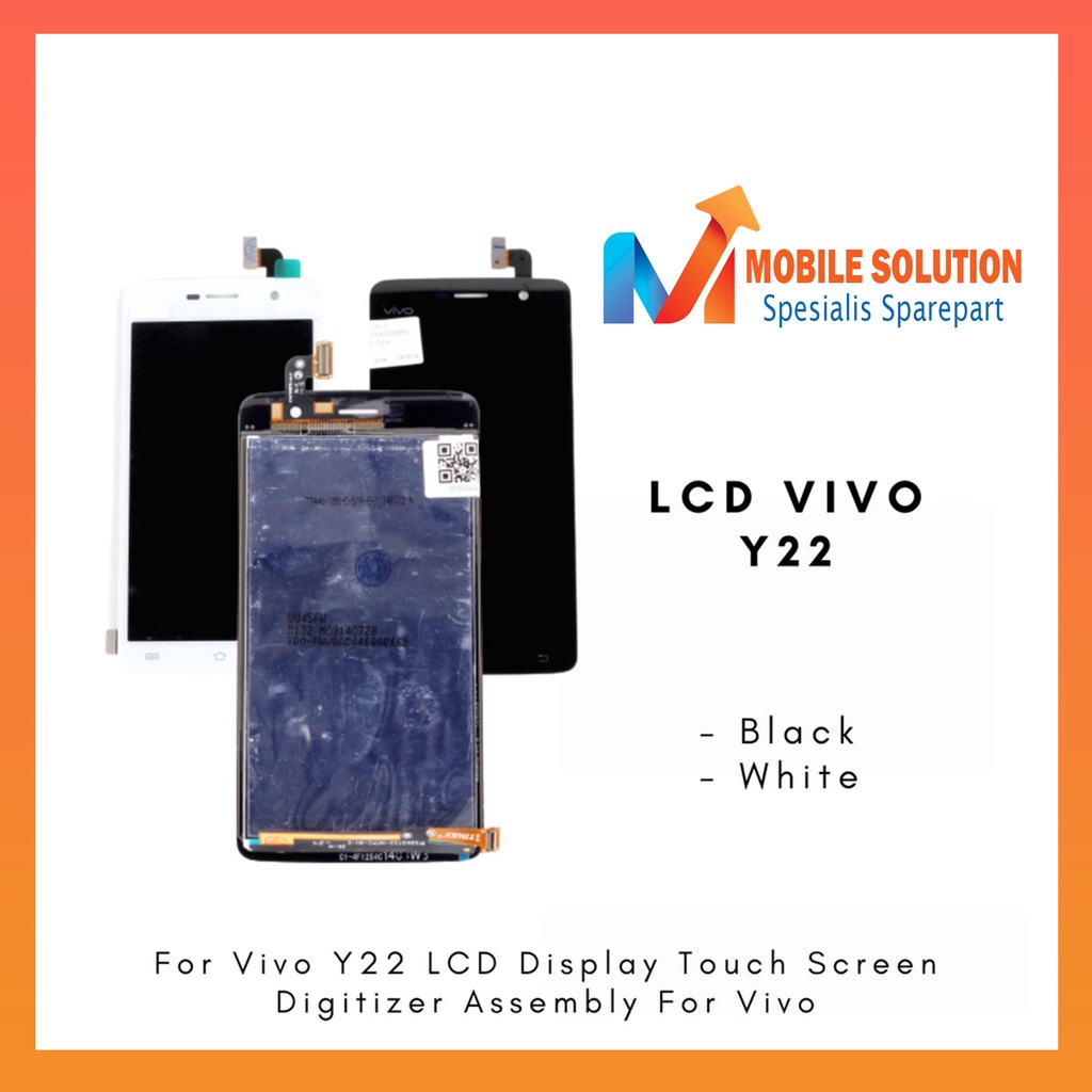 Grosir LCD Vivo Y22 ORIGINAL 100% Fullset Touchscreen Garansi + Packing / Bubbel