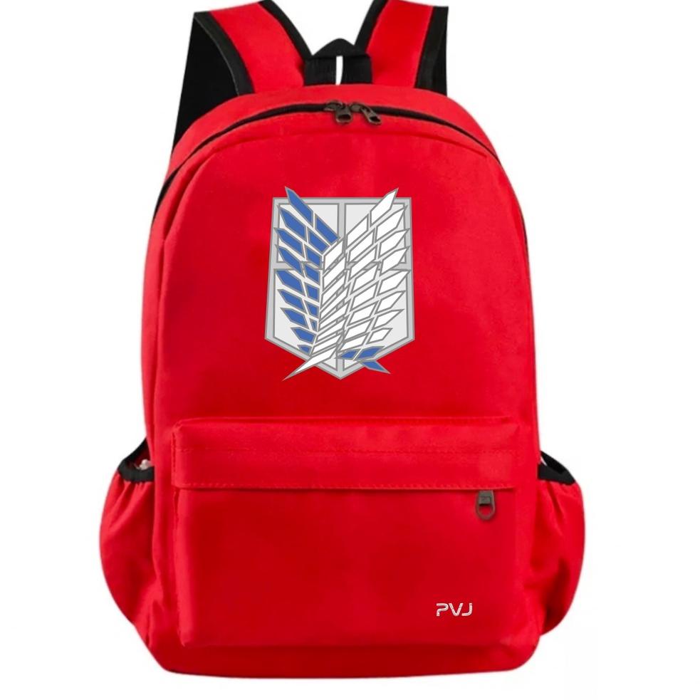 Best produk PVJ Tas Attack On Titan Backpack Punggung Ransel Sekolah Anime AOT 7S9