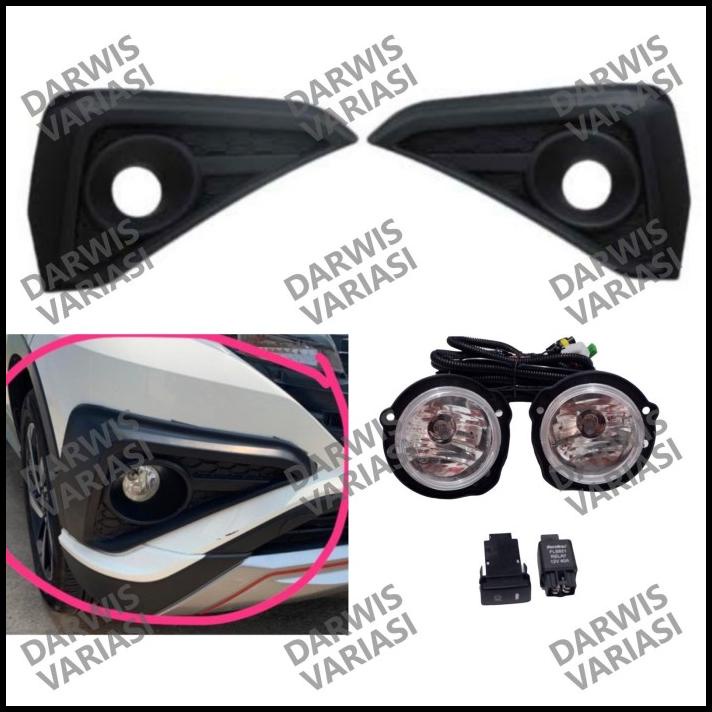Paket Cover Foglamp Trd Lampu Komplit All New Rush Terios 2018 2021