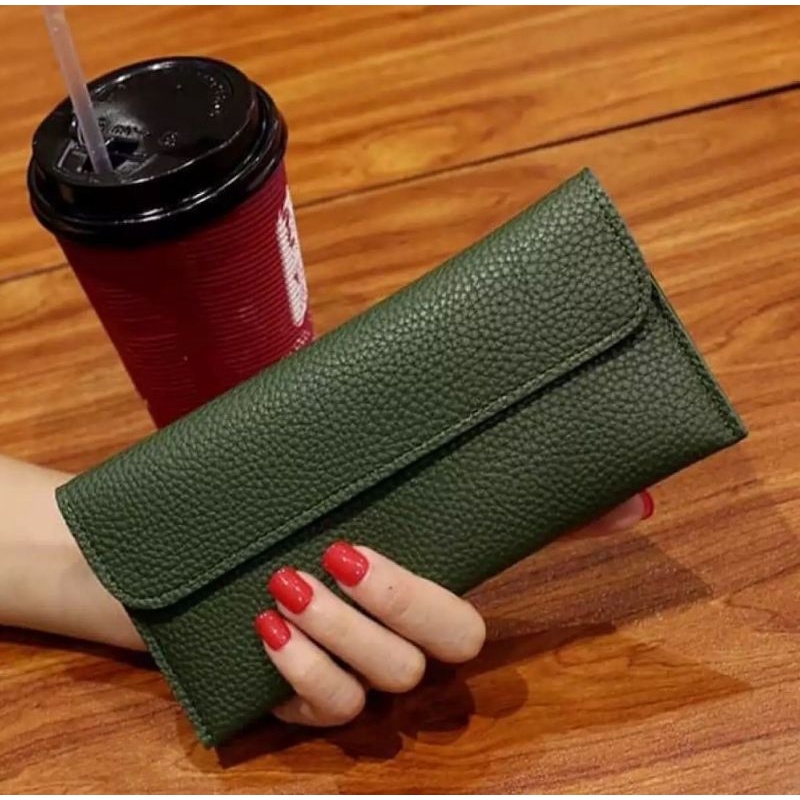 DOMPET WANITA PANJANG SIMPLE MODERN WOMEN WALLET