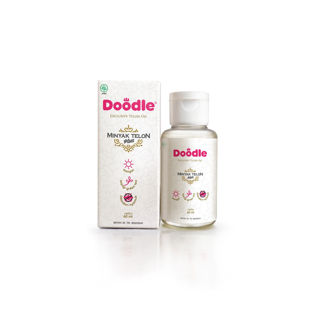 Doodle Exclusive Telon Oil Green Tea 60ml Minyak Telon Bayi Anak