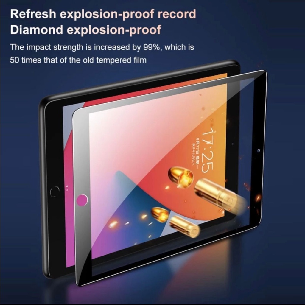 CERAMICS TAB - Tempered Glass Samsung Tab A8 10.5 2021 X200 X205 Anti Gores Ceramics Full Cover