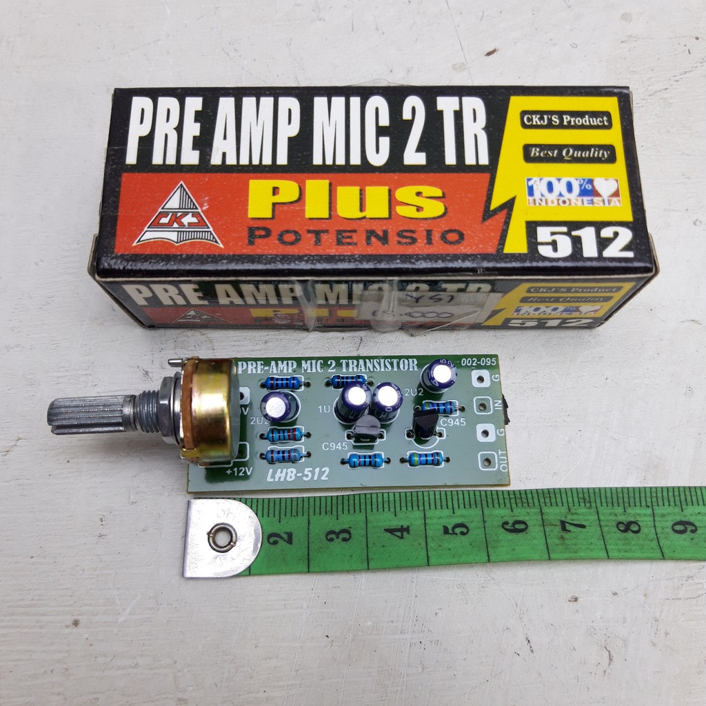 Kit Preamp Mic 2tr CKJ