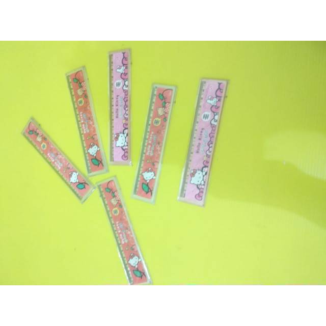 

Penggaris Hellokitty pink red