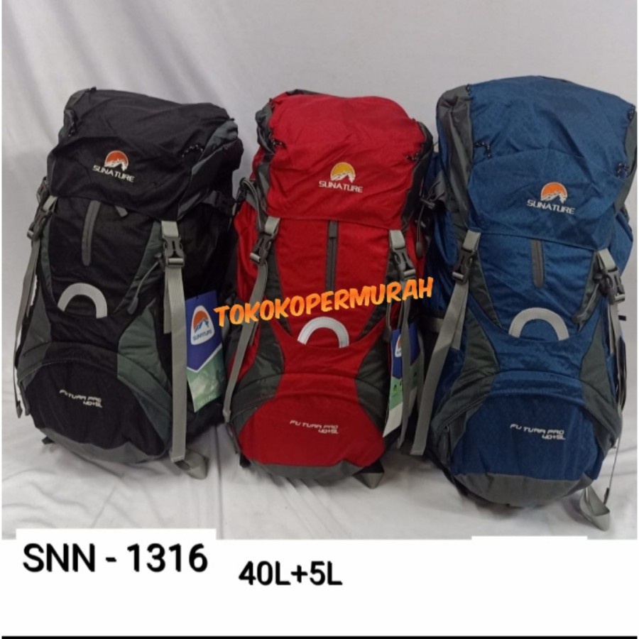 TAS RANSEL GUNUNG SUNATURE 40+5 LITER