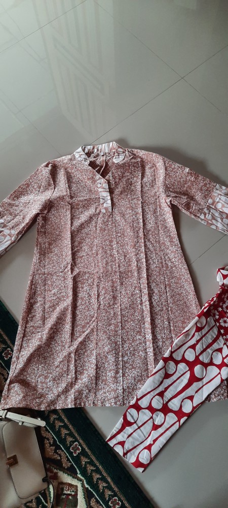 Tunik Anantha Colour | Dress Batik Busui