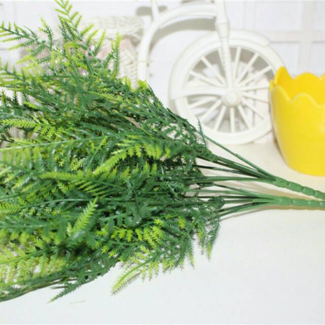 TANAMAN ASPARAGUS B8133 DAUN DEKORASI DAUN DEKORASI WEDDING DAUN ARTIFICIAL DEKORASI BUKET BUNGA ARTIFICIAL DEKORASI