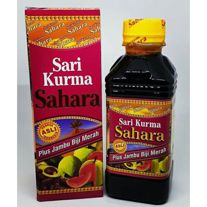

SARI KURMA SAHARA PLUS JAMBU BIJI MERAH 330 GR