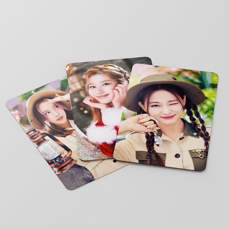 55pcs/box TWICE Photocards TWICE4 2022 Album LOMO Card Postcard ((In STOCK) Kpop fan)