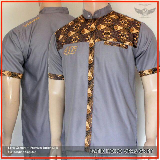 Batik Koko Vr46 Grey
