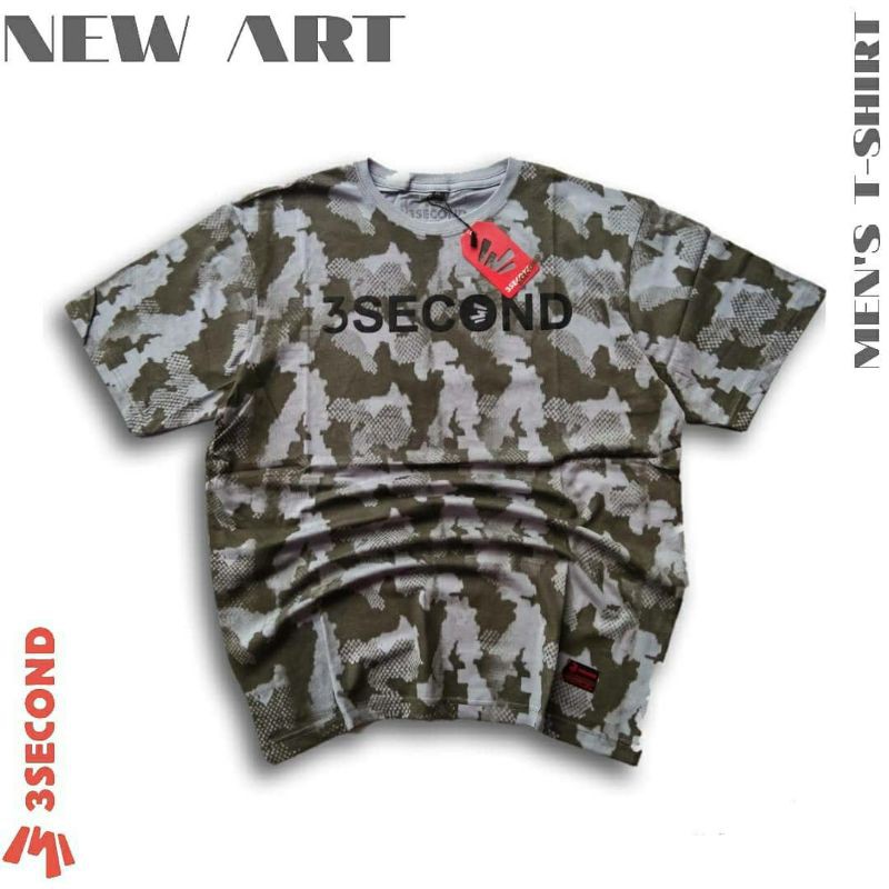 NEW MEN'S T-SHIRT 3 SECOND
