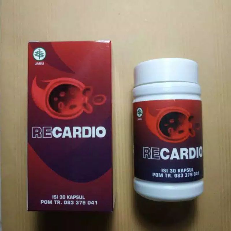 Recardio Original Obat Menurunkan Kolesterol Herbal Bpom Asli