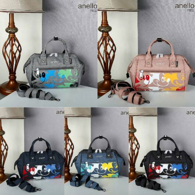 New Arrival New Edition 
*Anello x Disney Mickey Mouse Limited Edition Bag #P802*