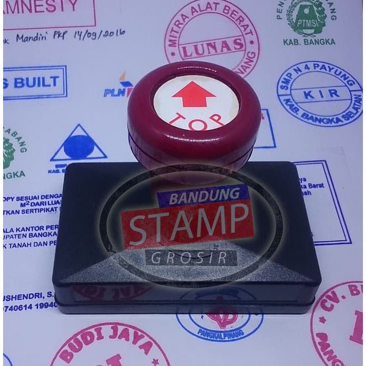 

Stempel Warna - BESAR - Tanpa Bantalan Max 2 Warna