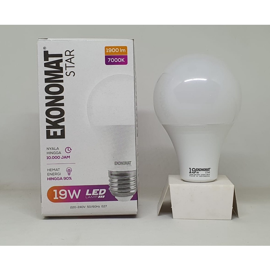 Lampu LED Ekonomat Star 19w