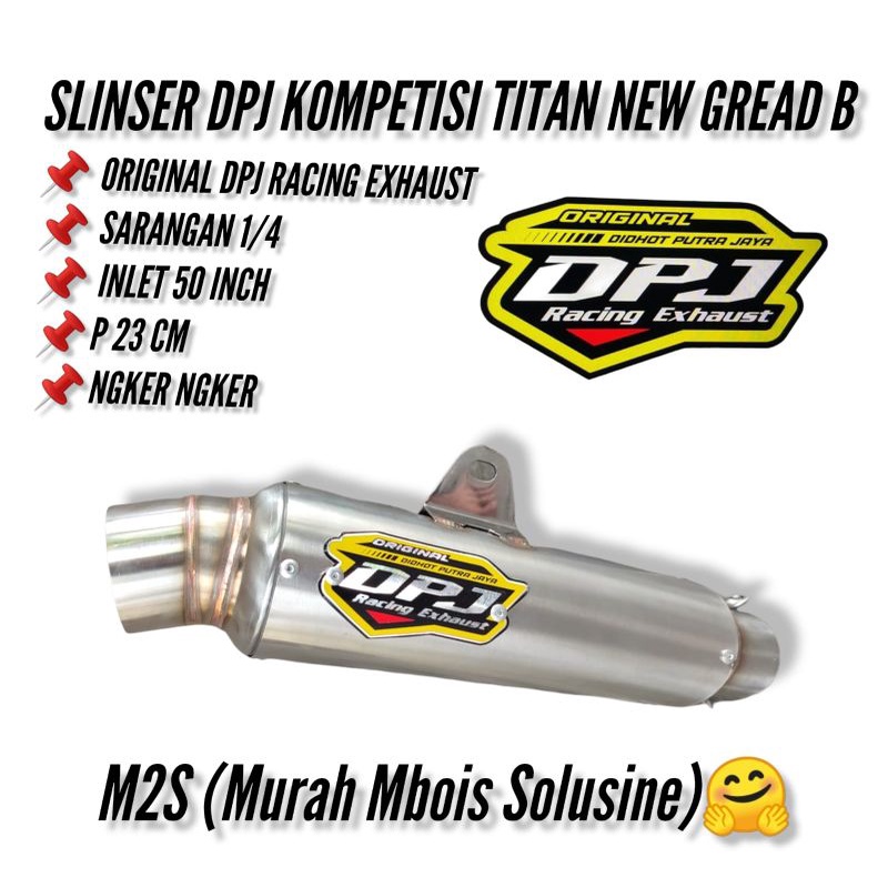 silincer dpj racing original 1000%