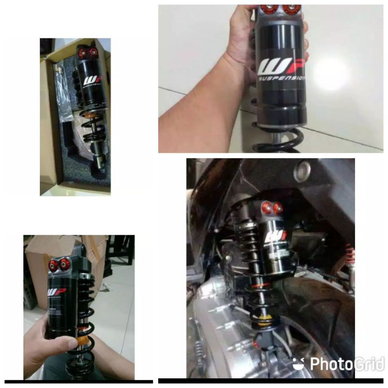 Shockbreaker matic tabung atas Copy Wp ukuran 330mm Beat Vario125 vario150 mio fino