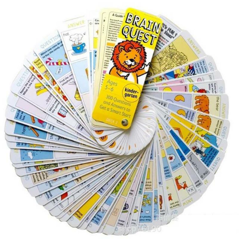 Brain Quest Cards/Mainan Anak Edukasi