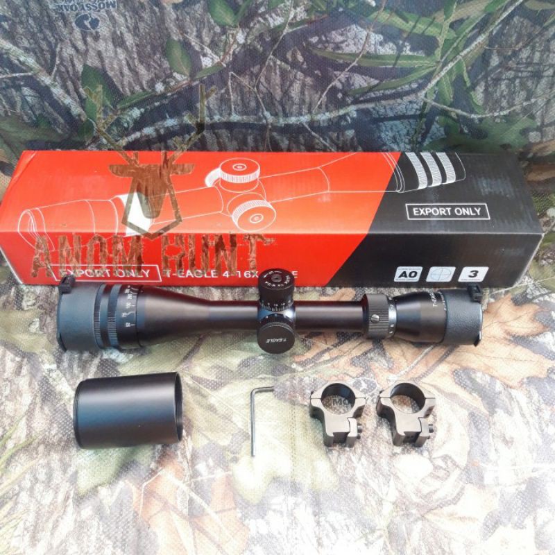 TELESKOP T EAGLE 4-16*44 MILDOT RETIKEL NYALA/SCOPE TEROPONG T EGEL