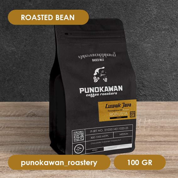 

KOPI LUWAK ROBUSTA |TANGKARAN | ROAST BEAN | 100GR